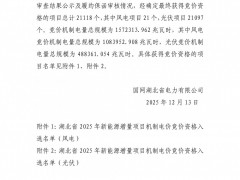 1.683GW光伏、1.79GW風電！湖北入選機制電價競價名單公布