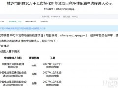 雅江集團(tuán)預(yù)中標(biāo)！西藏300MW風(fēng)光指標(biāo)